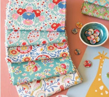 Load image into Gallery viewer, Homespun BOM 2024 Sunshine and Lollipops Quilt design by Anni Downs ... featuring the NEW Tilda Jubilee fabric range.