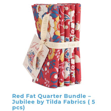 Load image into Gallery viewer, Homespun BOM 2024 Sunshine and Lollipops Quilt design by Anni Downs ... featuring the NEW Tilda Jubilee fabric range.