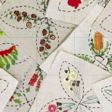 Load image into Gallery viewer, Jardin de Poche Embroidery PATTERN & KIT OPTIONS