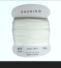 Load image into Gallery viewer, Daruma Sashiko Embroidery Threads Size 20/6