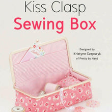 Load image into Gallery viewer, Kiss Clasp Sewing Box Pattern & Wire Bag Frame Set