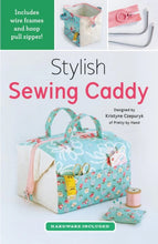 Load image into Gallery viewer, Stylish Sewing Caddy Pattern & Wire Bag Frame Set