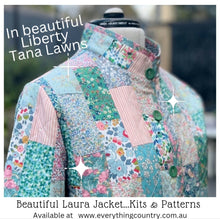 Load image into Gallery viewer, Tic Tac Toe Children's Patchwork Jacket Pattern by Melly and Me