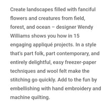 Load image into Gallery viewer, Wild Blooms & Colorful Creatures BOOK by Wendy Williams