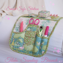 Load image into Gallery viewer, Tilda Sunday Brunch Fat Quarter Pack Lime Teal