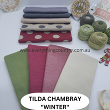 Load image into Gallery viewer, Tilda Chambray Fat Quarter Pack - Seasonal Bundles x 9 pce