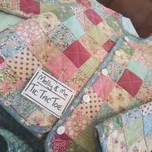 Load image into Gallery viewer, Tic Tac Toe Children's Patchwork Jacket Pattern by Melly and Me
