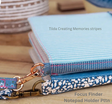 Load image into Gallery viewer, Tilda Creating Memories Green Red or Blue Stripe Fabric