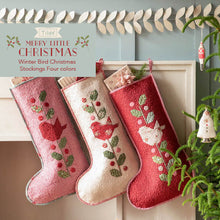 Load image into Gallery viewer, Tilda Merry Little Christmas Winter Birds Christmas Stocking KITS