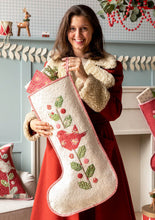 Load image into Gallery viewer, Tilda Merry Little Christmas Winter Birds Christmas Stocking KITS