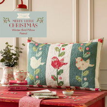 Load image into Gallery viewer, Tilda Merry Little Christmas
Winter Bird Pillow KIT in Petrol (Blue/Green)