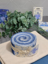 Load image into Gallery viewer, TILDA Something Blue 2.5" Fabric Strips Roll 300269 - Jelly Roll