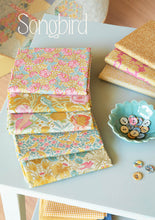 Load image into Gallery viewer, Tilda Songbird Fat Quarter Bundle - YELLOW x5 Fat Qtrs