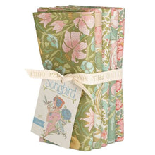 Load image into Gallery viewer, Tilda Songbird Fat Quarter Bundle - GREEN x5 Fat Qtrs