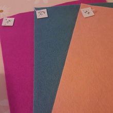 Load image into Gallery viewer, Wool Felt Sheet Colour No.25 Soft Pink (Pure Wool Felt)