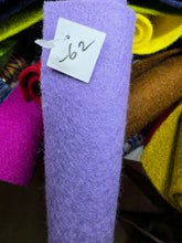Load image into Gallery viewer, Wool Felt Sheet Colour No. 62 Lavender