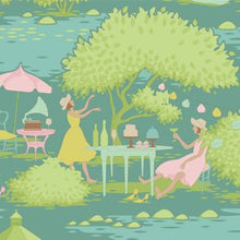 Load image into Gallery viewer, Tilda Sunday Brunch Teal Lime