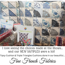 Load image into Gallery viewer, Tipsy Cushion Pattern & Template Set