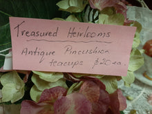 Load image into Gallery viewer, Vintage ChinaTeacup Pincushions- handmade by me.