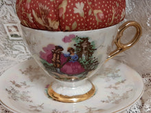 Load image into Gallery viewer, Vintage ChinaTeacup Pincushions- handmade by me.