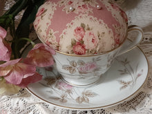Load image into Gallery viewer, Heirloom ChinaTeacup Pincushions- handmade.
