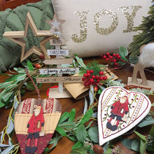 Load image into Gallery viewer, Santa List - Big Santa Decoration