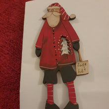 Load image into Gallery viewer, Santa List - Big Santa Decoration