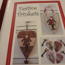 Load image into Gallery viewer, Festive Trinkets Pattern - Big Santa Decoration