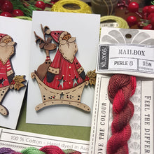 Load image into Gallery viewer, Santa in Decorative Sled with Reindeer too