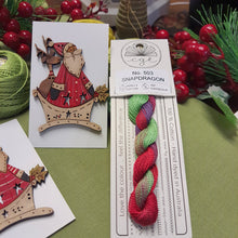 Load image into Gallery viewer, Santa in Decorative Sled with Reindeer too