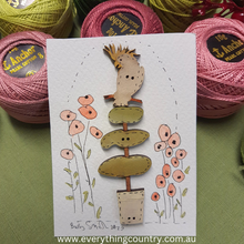 Load image into Gallery viewer, Cockatoo Button Story