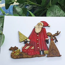 Load image into Gallery viewer, Santa surrounded by Love