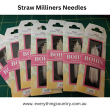 Load image into Gallery viewer, Straw Milliners Needles - Bohin