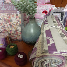 Load image into Gallery viewer, Fine French Fabrics - 20 Fat Quarters, Super Bundle of PURPLE'S