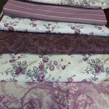 Load image into Gallery viewer, Fine French Fabrics - 20 Fat Quarters, Super Bundle of PURPLE'S