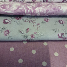 Load image into Gallery viewer, Fine French Fabrics - 20 Fat Quarters, Super Bundle of PURPLE'S