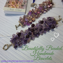 Load image into Gallery viewer, Beautiful Beaded - Hand Knitted Bracelets