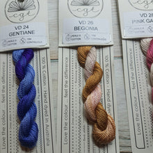 Load image into Gallery viewer, Cottage Garden Threads -Feathers and Petals -Embroidery Threads by Veronique Diligent