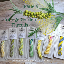 Load image into Gallery viewer, Cottage Garden Threads -Feathers and Petals -Embroidery Threads by Veronique Diligent