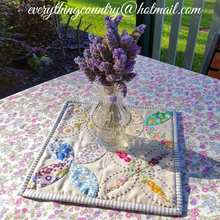 Load image into Gallery viewer, Jardin de Poche Embroidery PATTERN & KIT OPTIONS