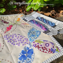 Load image into Gallery viewer, Jardin de Poche Embroidery PATTERN & KIT OPTIONS
