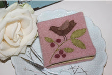 Load image into Gallery viewer, Winterberry Needlebook Pattern by The Birdhouse