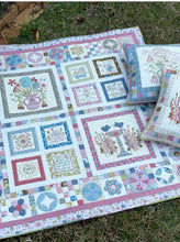Load image into Gallery viewer, Blume and Grow Quilt & Cushion Pattern by Natalie Bird of The Birdhouse