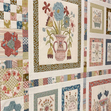 Load image into Gallery viewer, Blume and Grow Quilt & Cushion Pattern by Natalie Bird of The Birdhouse