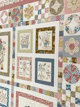 Load image into Gallery viewer, Blume and Grow Quilt & Cushion Pattern by Natalie Bird of The Birdhouse