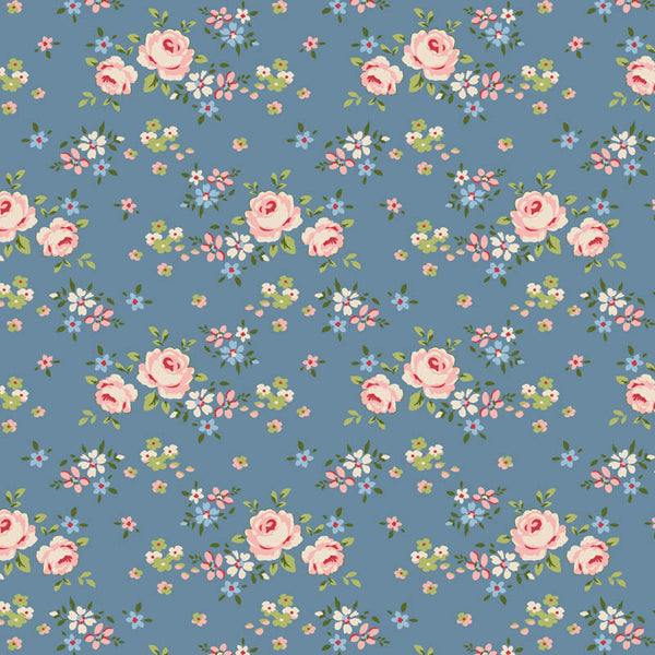 Tilda Creating Memories Gracie Blue Floral