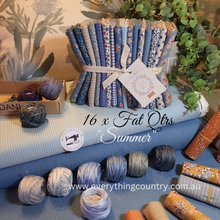 Load image into Gallery viewer, Tilda Creating Memories Harper Blue Floral Fabric

