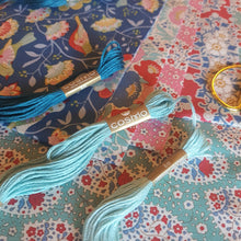 Load image into Gallery viewer, Homespun BOM 2024 Sunshine and Lollipops Quilt design by Anni Downs ... featuring the NEW Tilda Jubilee fabric range.
