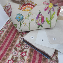 Load image into Gallery viewer, Embroidered Sewing Bags Pattern &amp; Kits by Wendy Williams (MORE COMING SOON!!)
