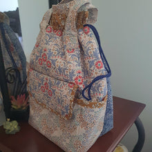 Load image into Gallery viewer, The Blithe Bucket Bag Pattern &amp; Rust Red TILDA Hometown Fabric Packs
